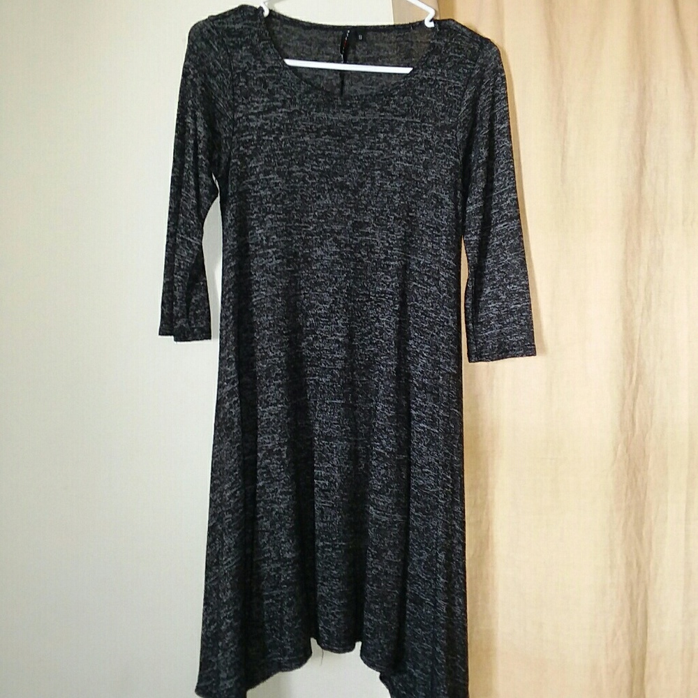 Dark gray dress